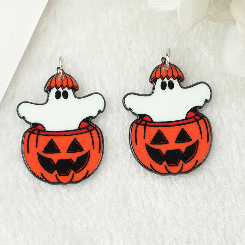 10Pcs Halloween Acrylic Charms - Image 5