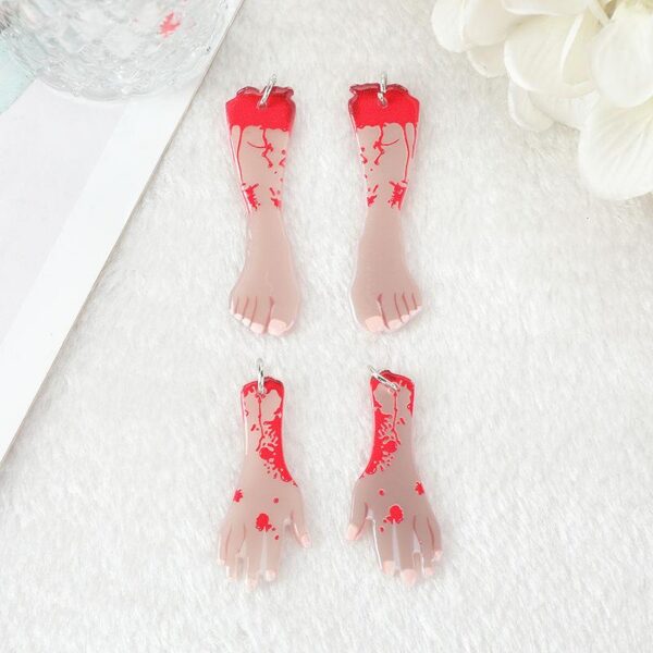 Creepy Halloween Charms Set
