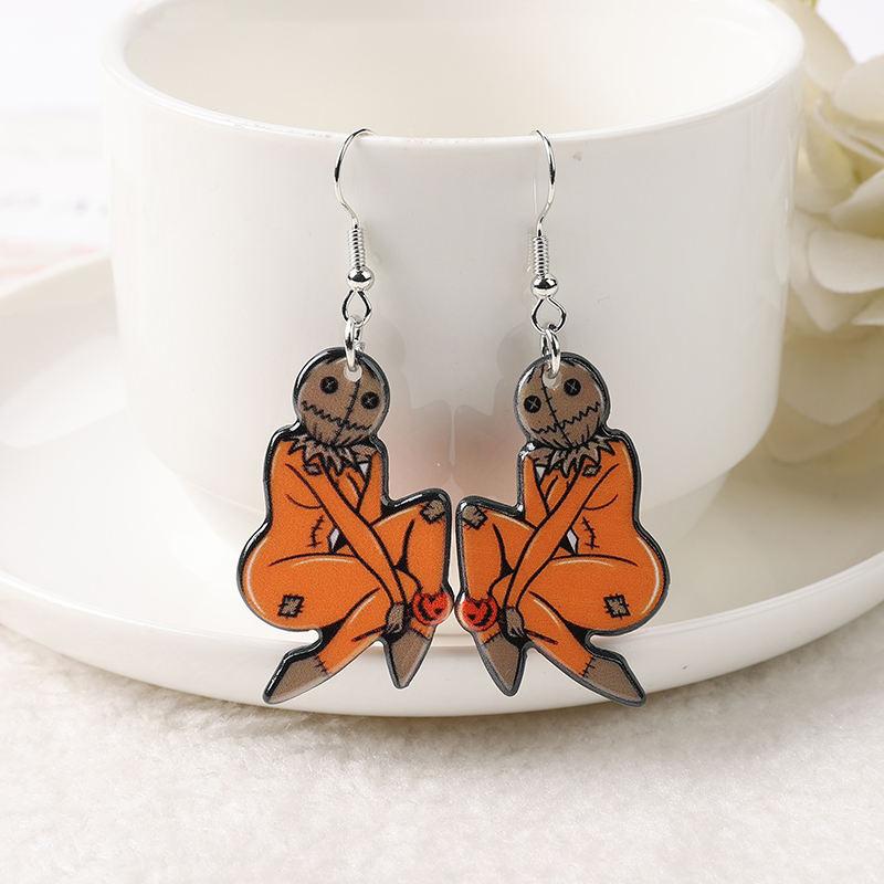 Sexy Skull Drop Earrings