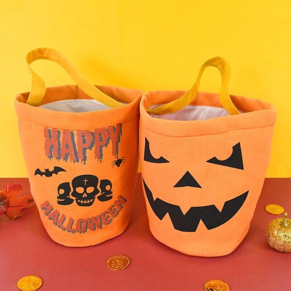 Halloween Bat & Pumpkin Gift Bag
