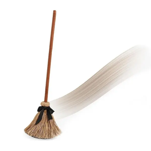 Halloween Sound Activated Floating Witch Broom