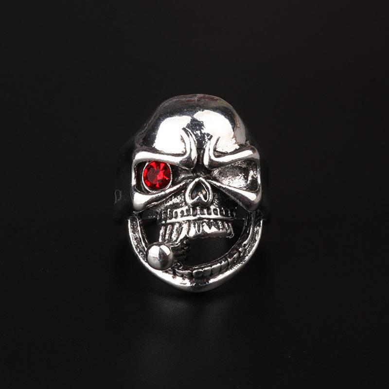 Men's Retro Skull Ring