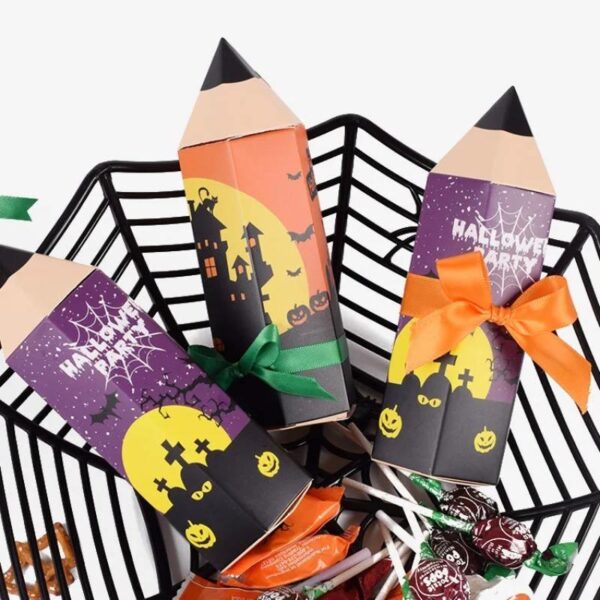 10Pcs Halloween Candy Boxes