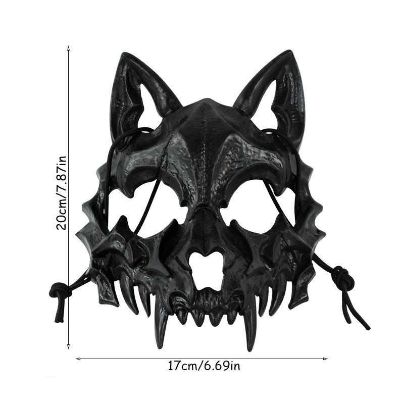 Black Wolf Skull