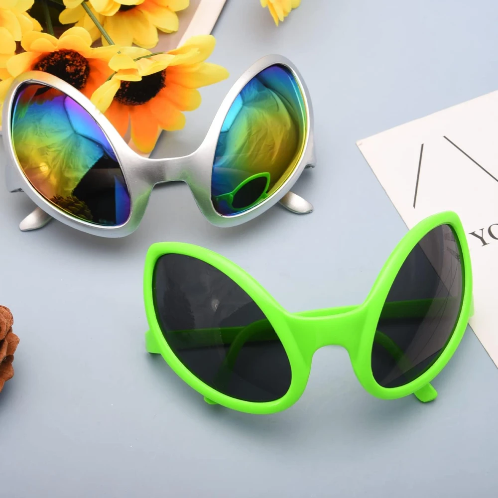 Funny Alien Glasses with Rainbow Lenses – Perfect for Holiday Parties and Halloween - Image 3