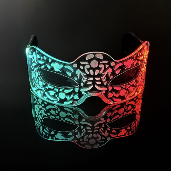 LED Glow Glasses - 7 Colors, 12 Modes Light Up