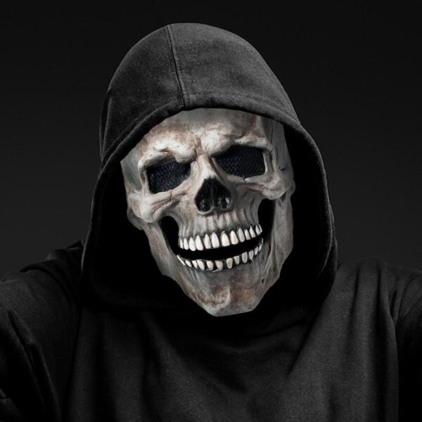 Horror Skull Movable Jaw Mask