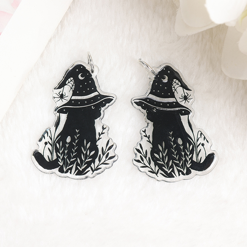 8Pcs Acrylic Halloween Charms Set - Image 5