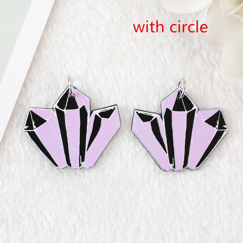 Crystal with Hoop