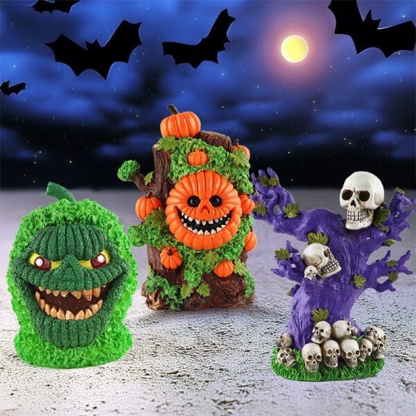 Monster Head Resin Ornament