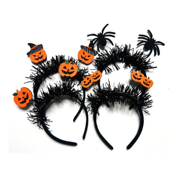 Spooky Pumpkin Headband