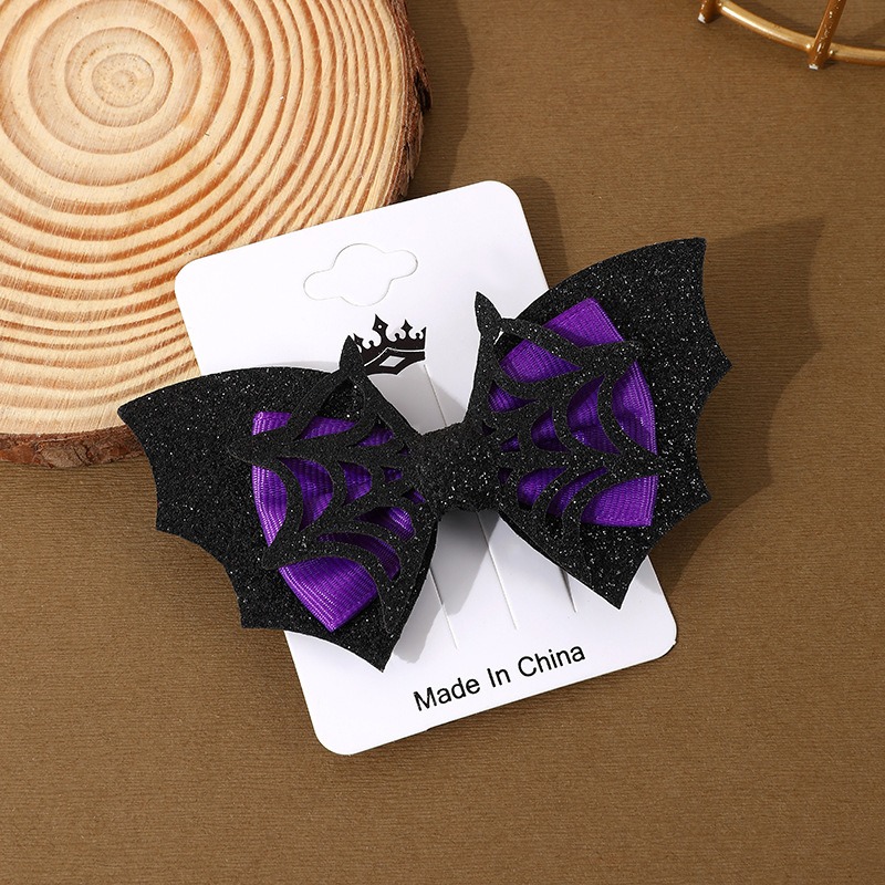 Black with Purple
