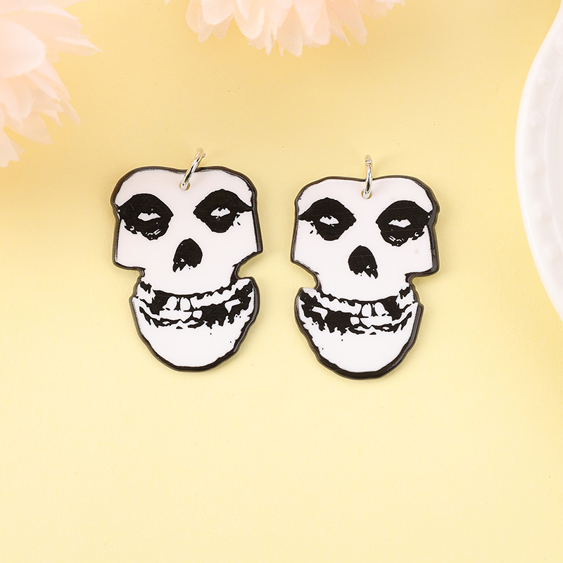 Acrylic Halloween Coffin Charms - Image 3