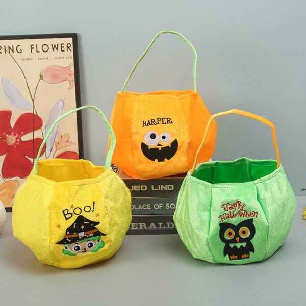 Pumpkin Trick-or-Treat Bag