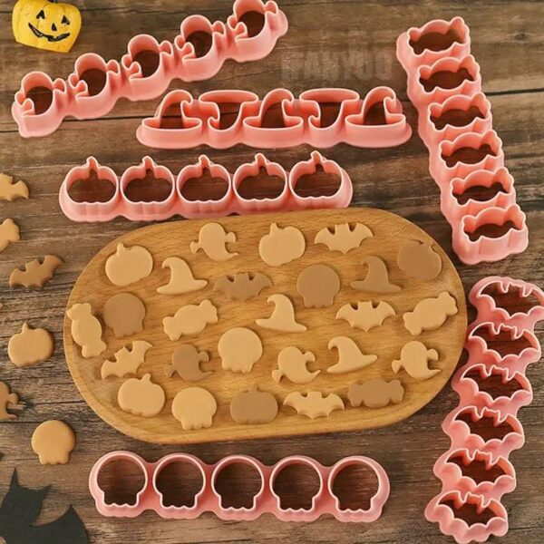 6-Piece Halloween Cookie Cutter Set