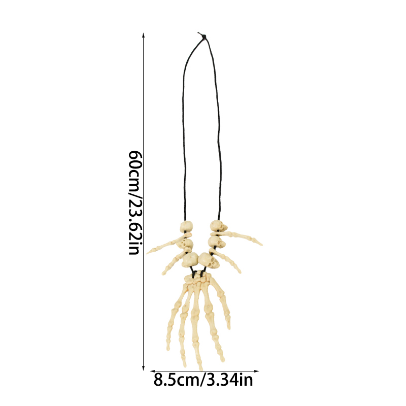 Skeleton Hand Bone Necklace - Image 6