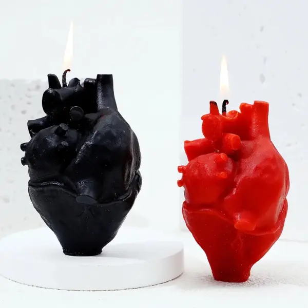 Heart Shaped Scented Candle