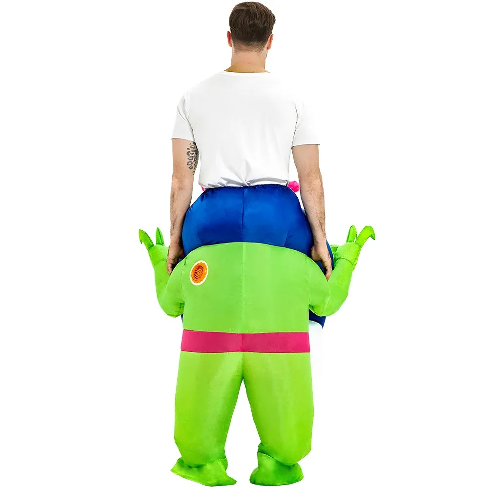 Inflatable Alien Ride-On Costume for Adults – Funny Halloween Cosplay Suit - Image 5
