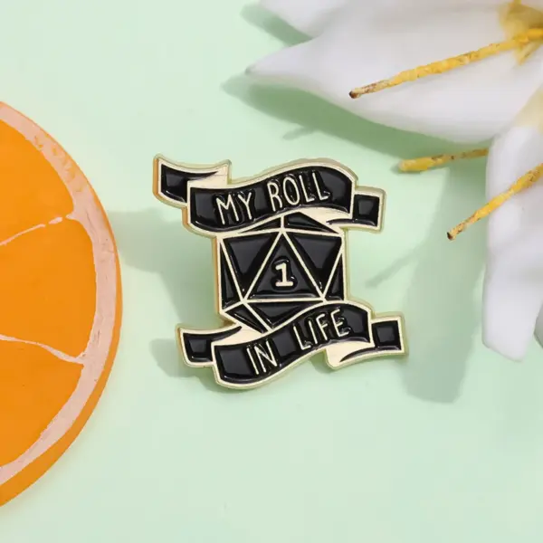 Funny Adventure Game Badge Enamel Pins