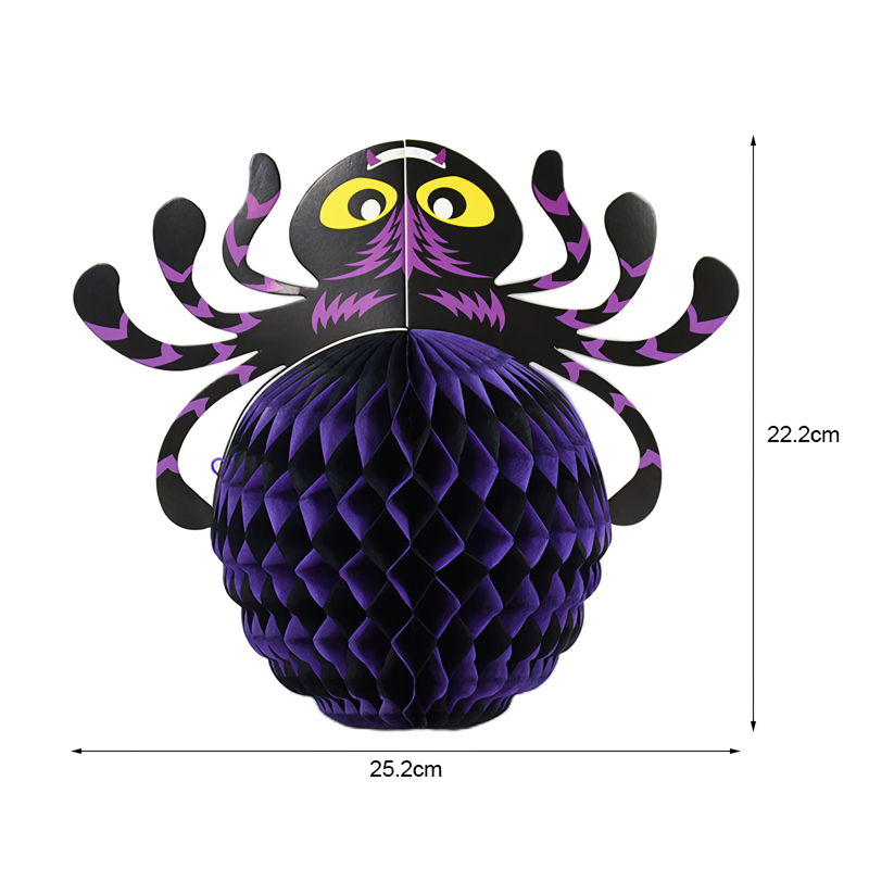 Spider with yellow eyes