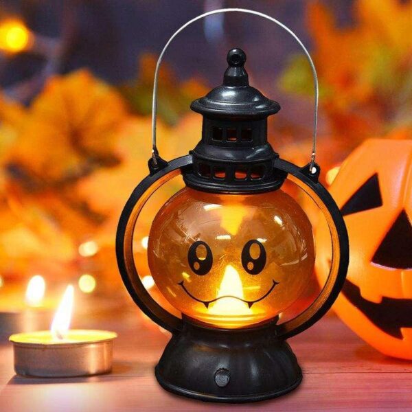 Portable Halloween Pumpkin LED Lantern