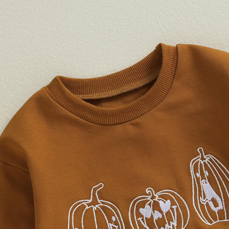 Baby Halloween Pumpkin Romper - Image 5