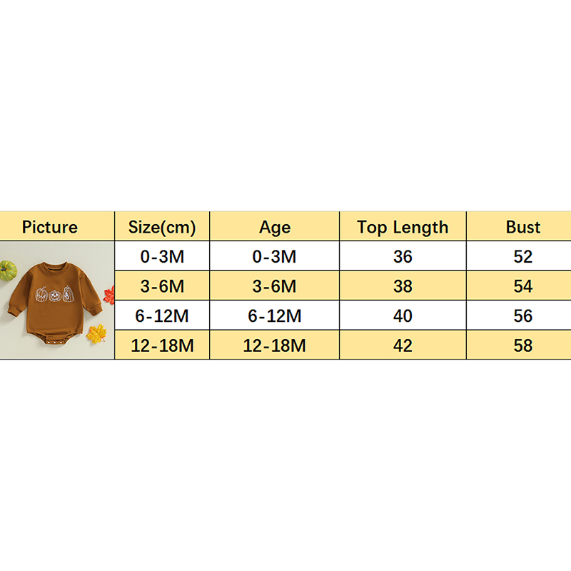 Baby Halloween Pumpkin Romper - Image 8