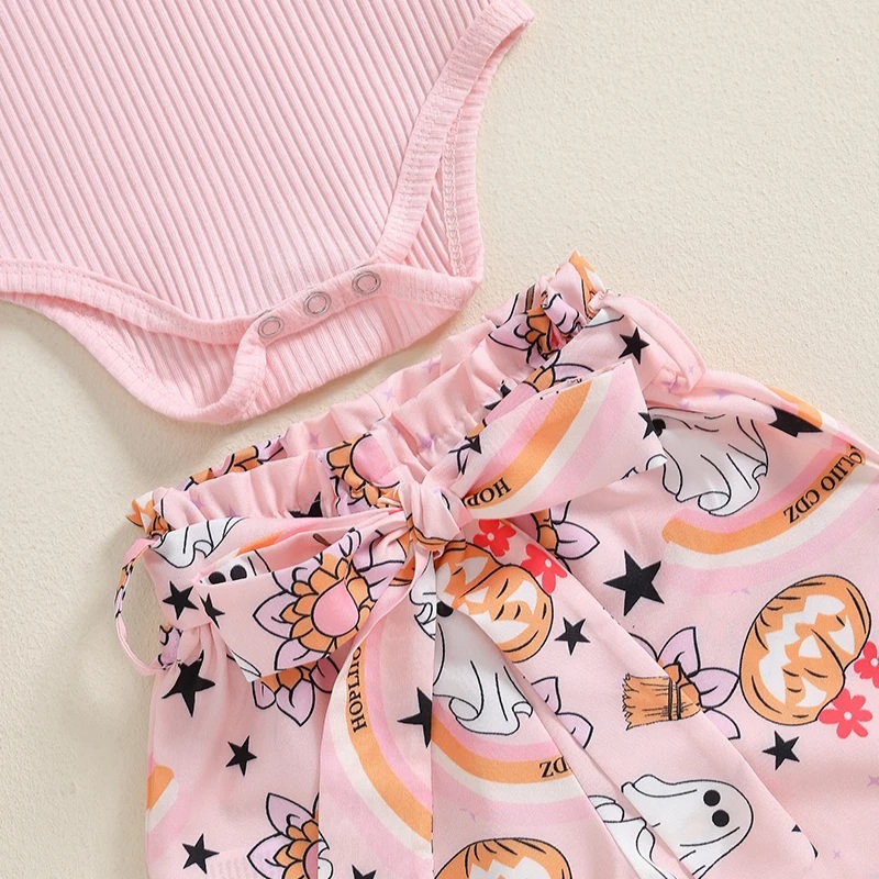 Baby Girl Halloween 4 Piece Fall Set - Image 4