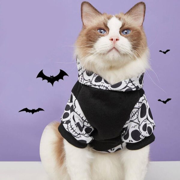 Halloween Hooded Pet Shirt