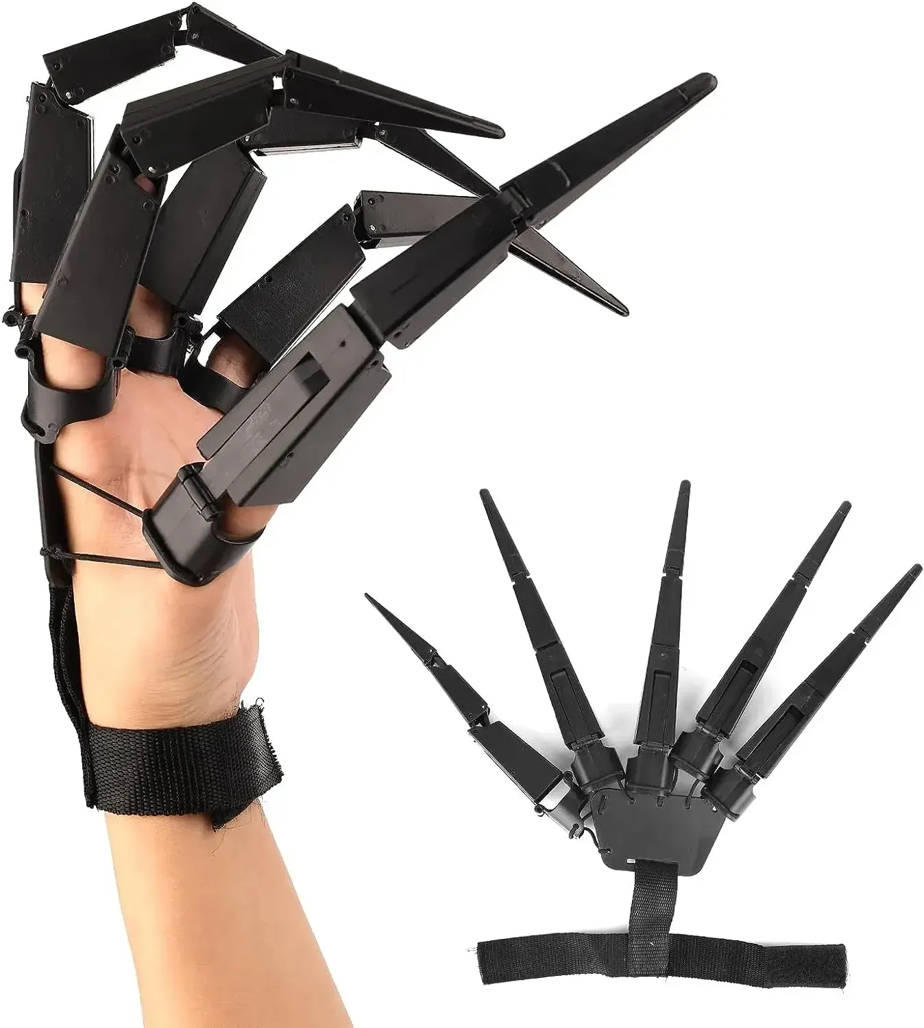 Realistic Skeleton Claw Gloves - Articulated Halloween Finger Props - Image 4