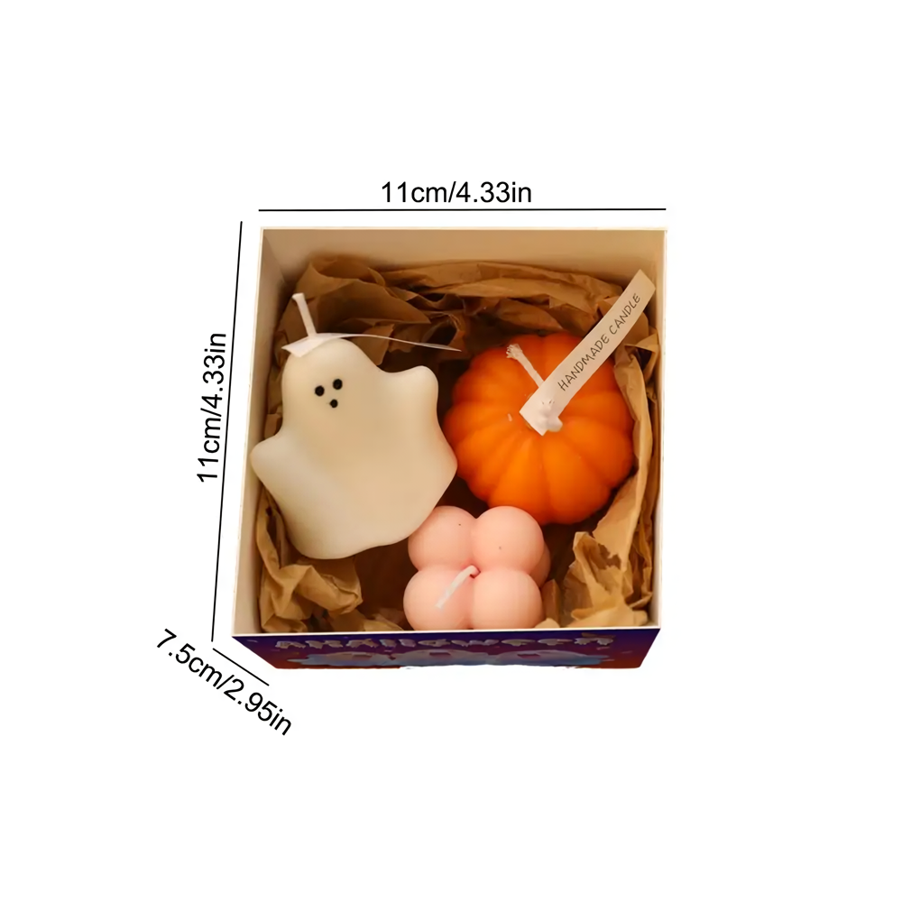 Ghost & Orange Pumpkin