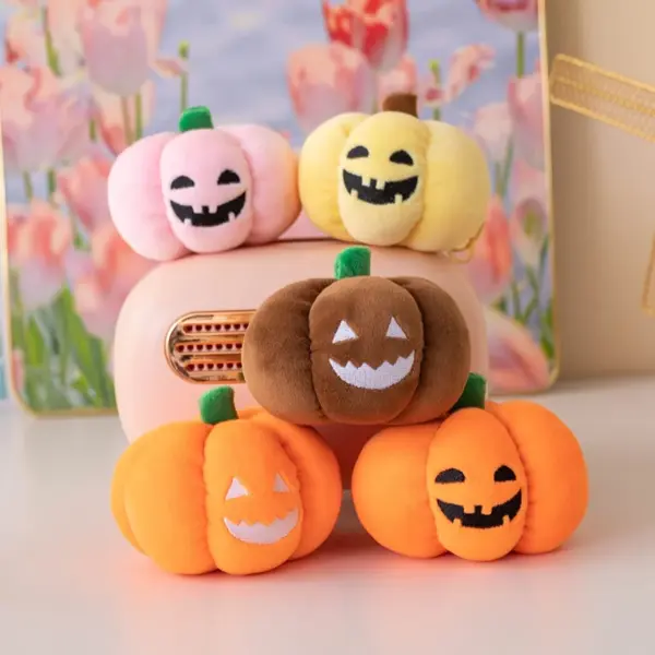 10CM Colorful Pumpkin Plush Toy