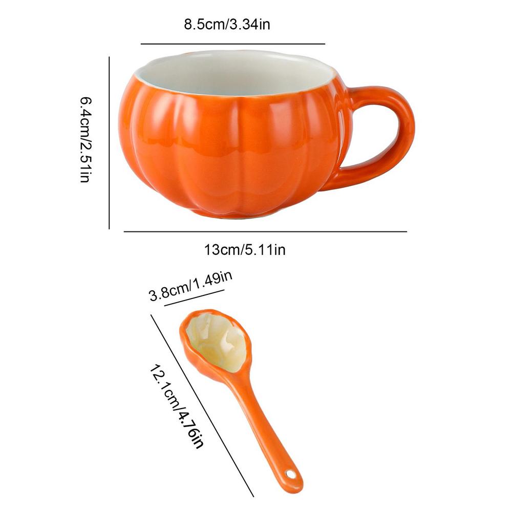 Mug and spoon