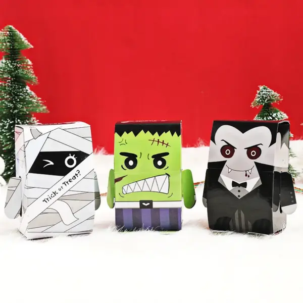 Halloween Candy Box - Trick-or-Treat Favor Boxes for Kids