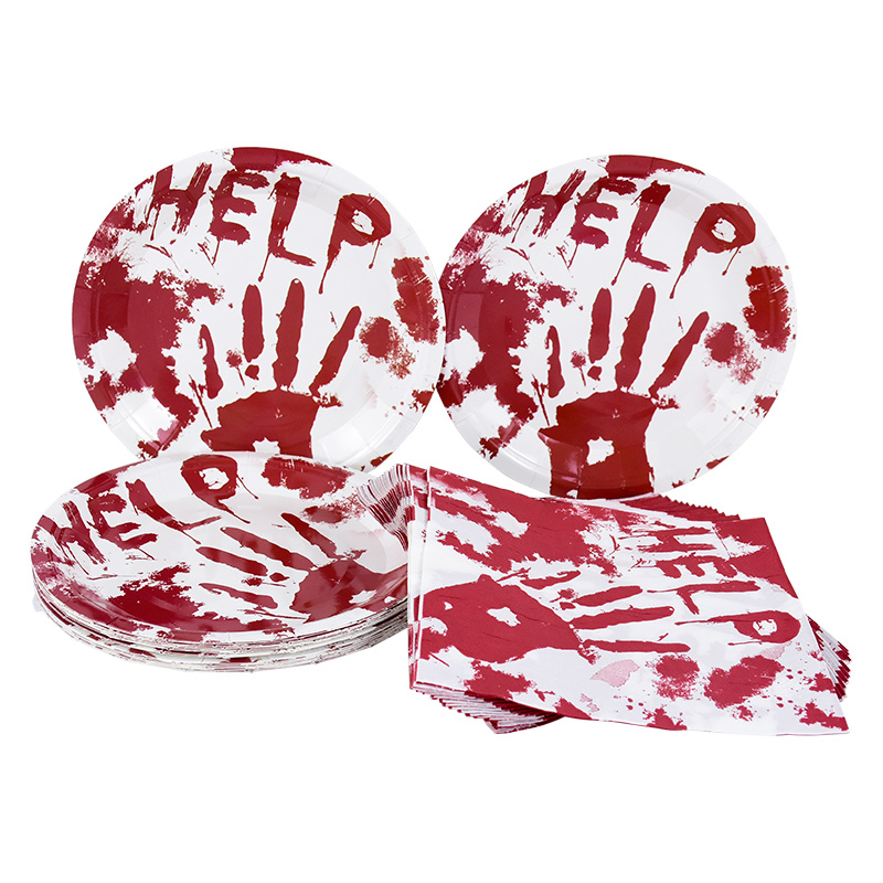 Halloween Party Disposable Tableware Set - Image 7