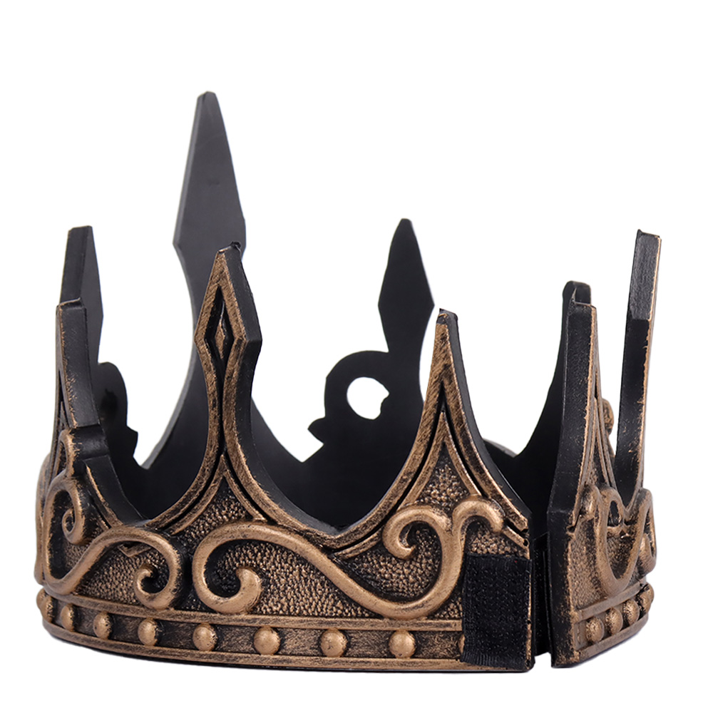 Medieval King Crown Headpiece for Cosplay, Halloween & Party - Image 4