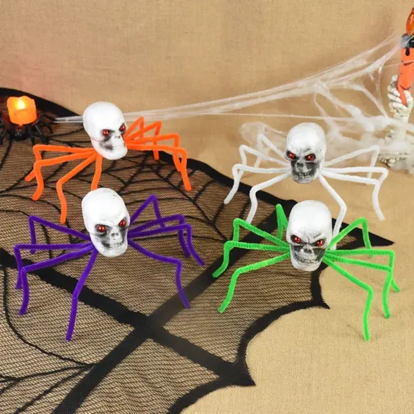 Halloween Skull Spider