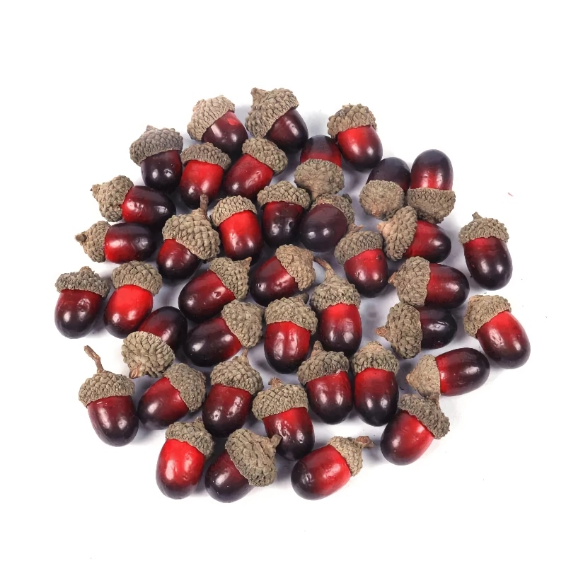 20pcs Red Acorn