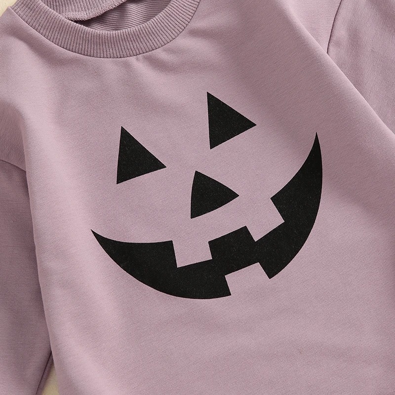 Baby Halloween Pumpkin Romper - Image 6