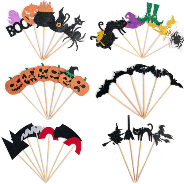 Halloween Cupcake Toppers