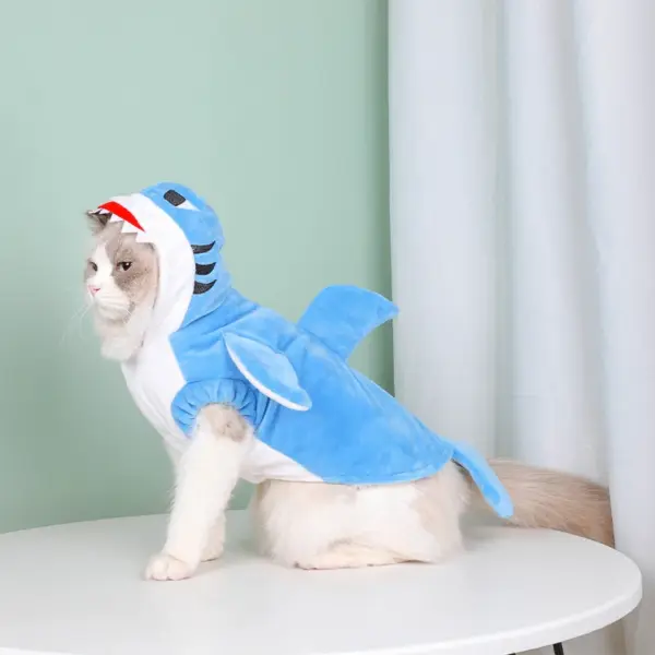 Funny Shark Costume for Pets