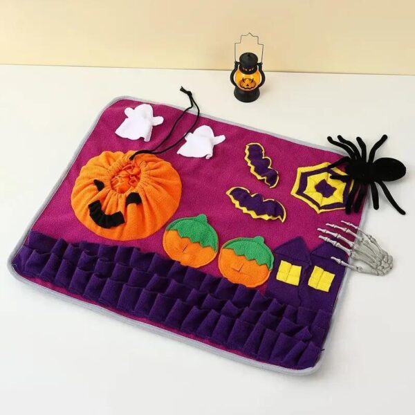 Halloween Pet Sniffing Mat – Anti-Slip, Stress Relief Toy for Cats & Dogs