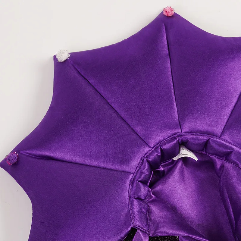 Funny Purple Witch Costume for Cats & Small Dogs – Cloak & Hat Set - Image 5