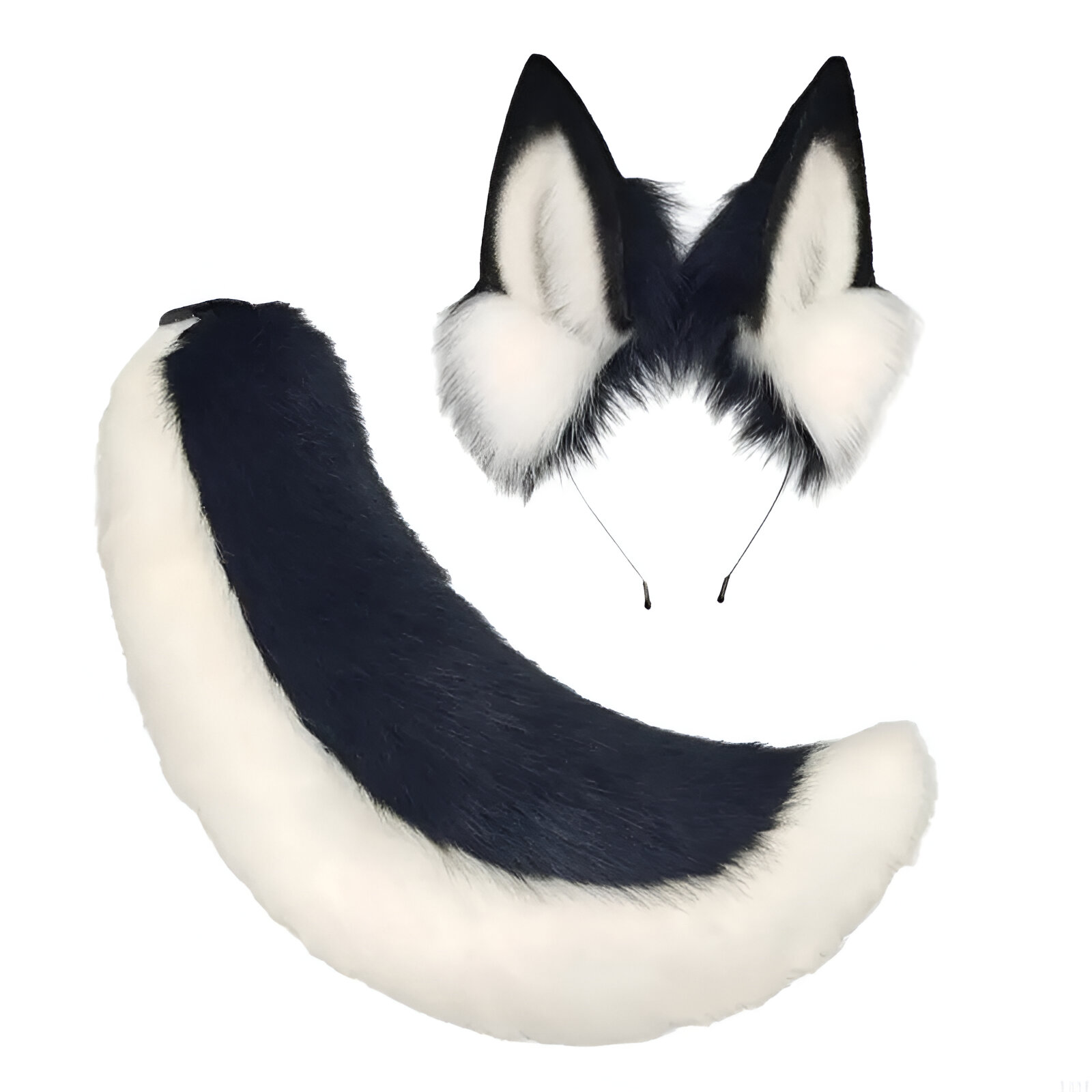 Animal Cosplay Costume Set with Ears and Tail for Halloween & Parties - Image 3