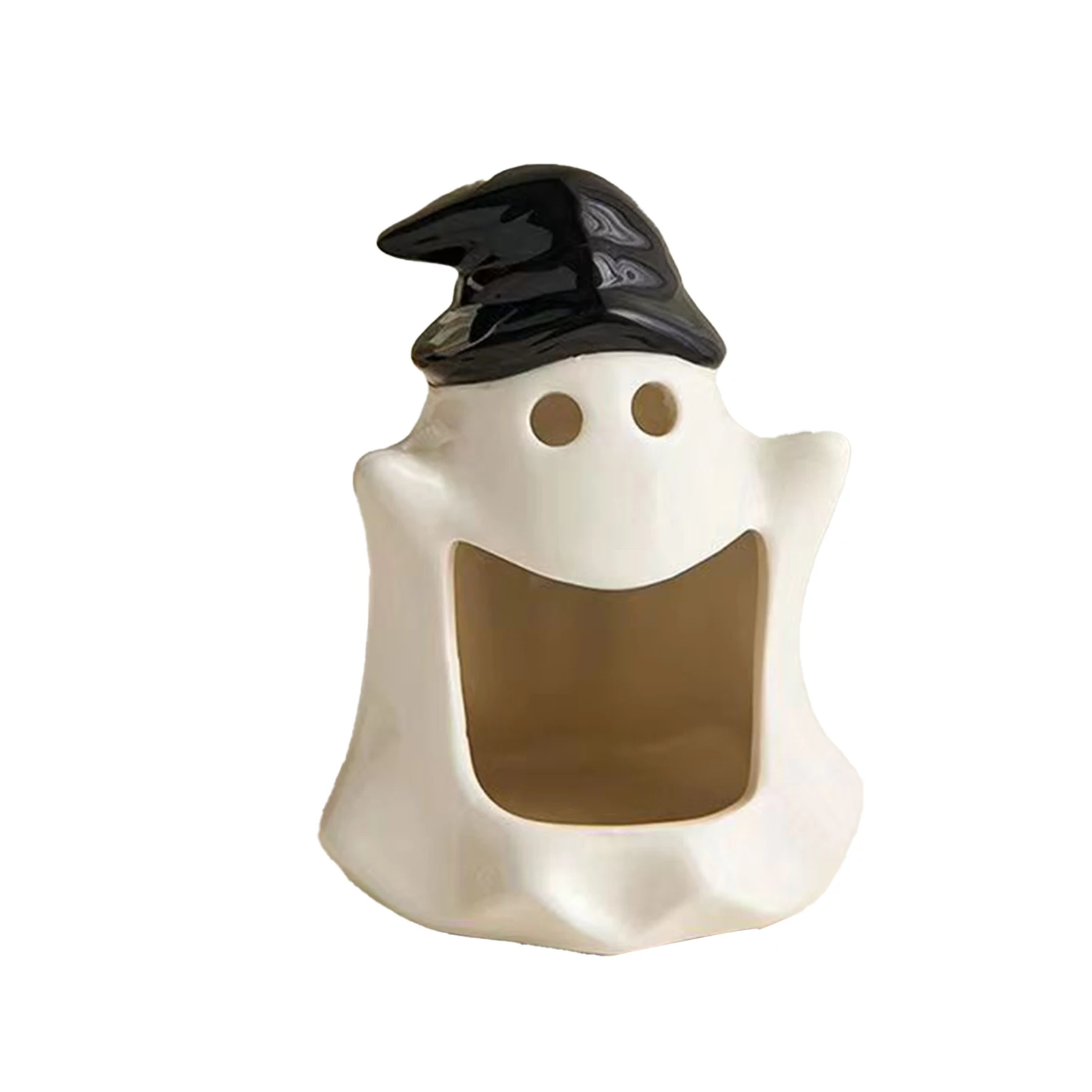 White with a Hat