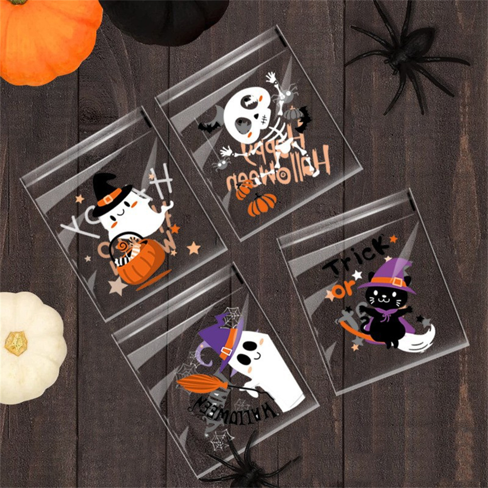 100 Pcs Halloween Candy Bags - Image 6