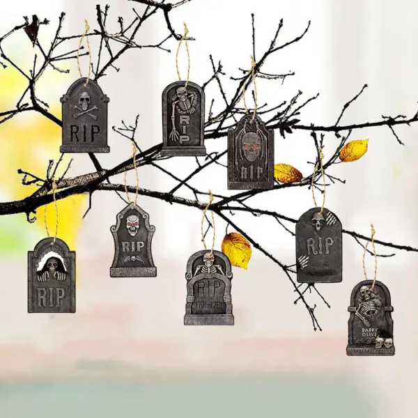 16 Pcs Halloween Hanging Tags