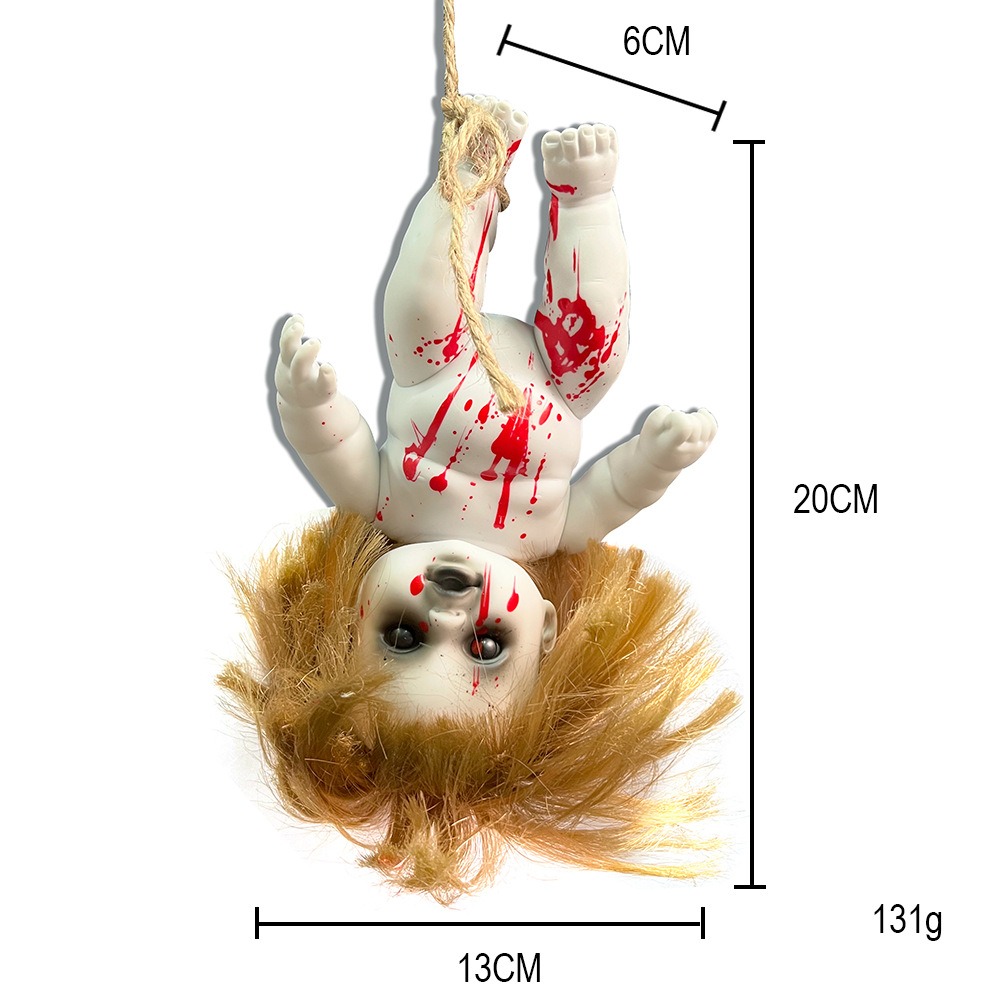 Beige hair doll
