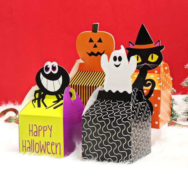 12/24/36PCS Halloween Candy Boxes - Spooky Treat Packaging for Kids & Party Supplies