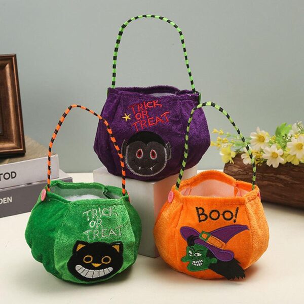 Halloween Portable Pumpkin Candy Bag